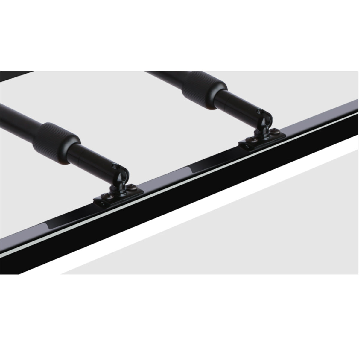 Modern LED Vanity Light in Black-5208BLK-W