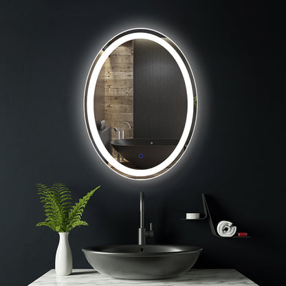 Oval LED Wall Mirror 6205-LED