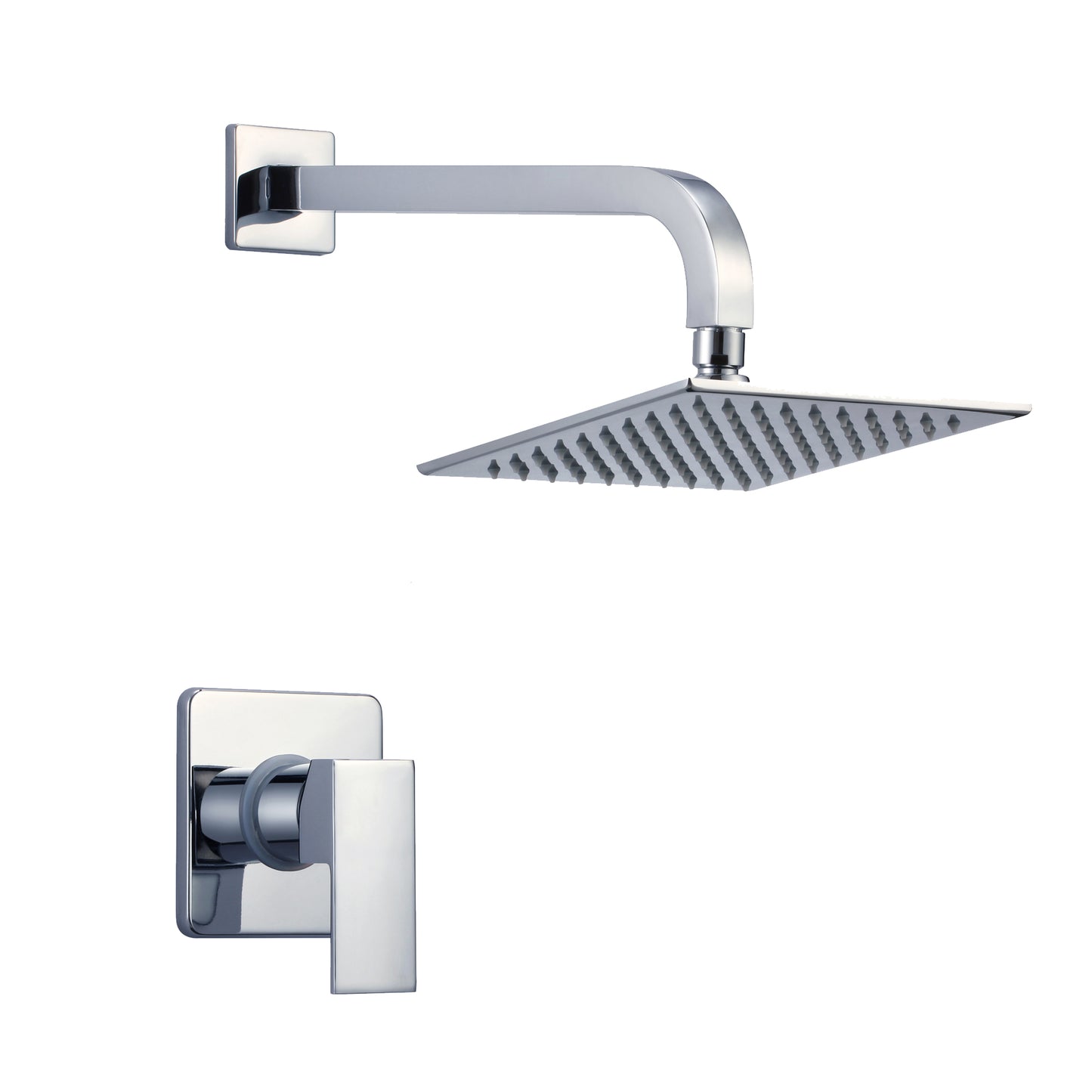 Shower Faucet with Rough in-Valve in Chrome