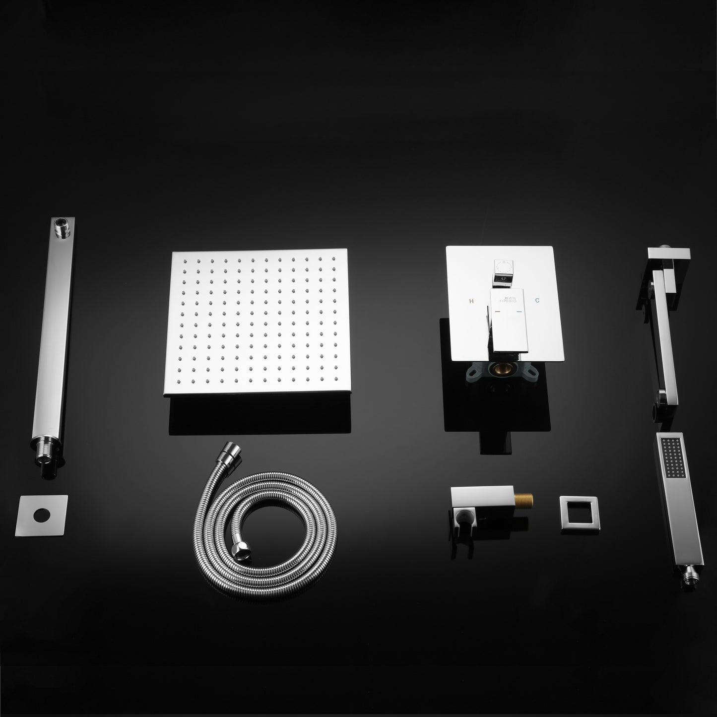 Complete Shower System with Rough in-Valve-7615C