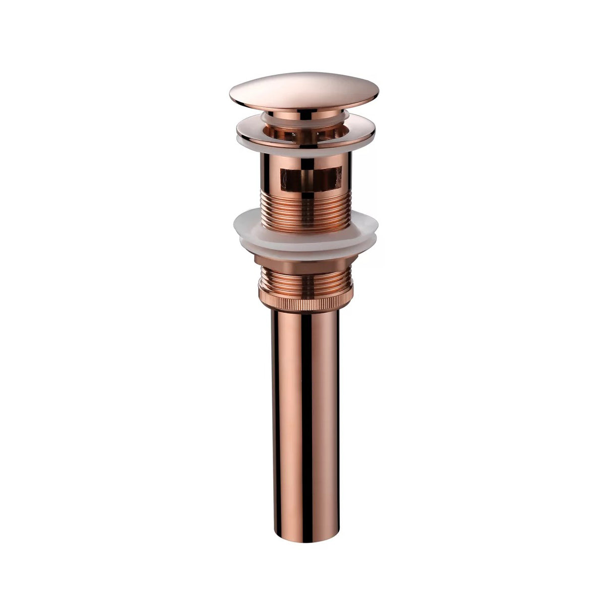 2.7'' W Pop-Up Bathroom Sink Drain in Rose Gold-D102RG