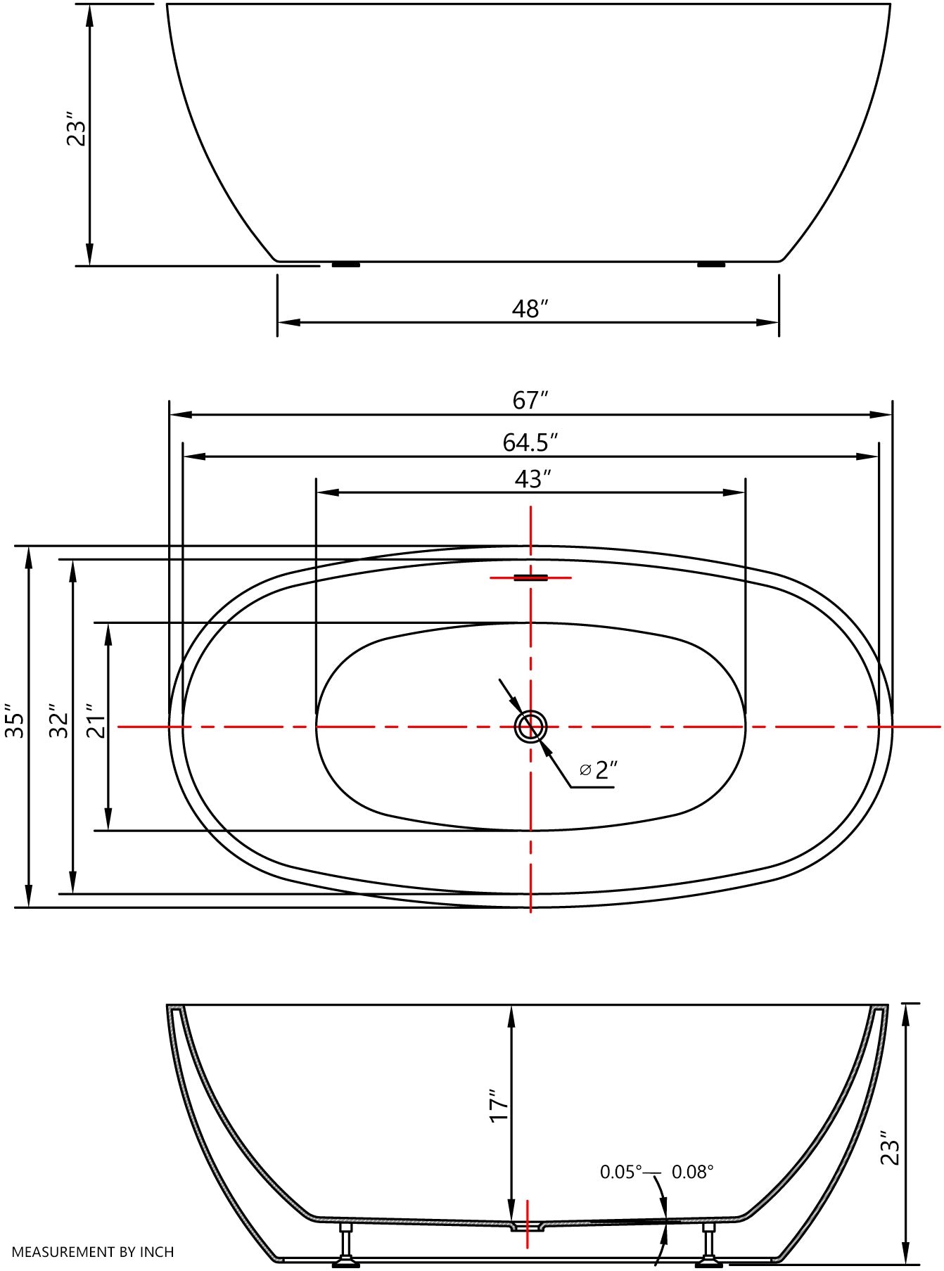 Freestanding Bathtub