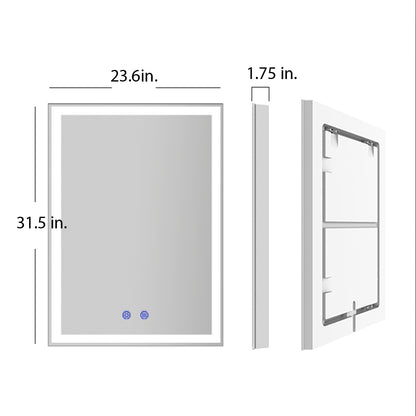 Rectangle LED Wall Mirror 6201-LED