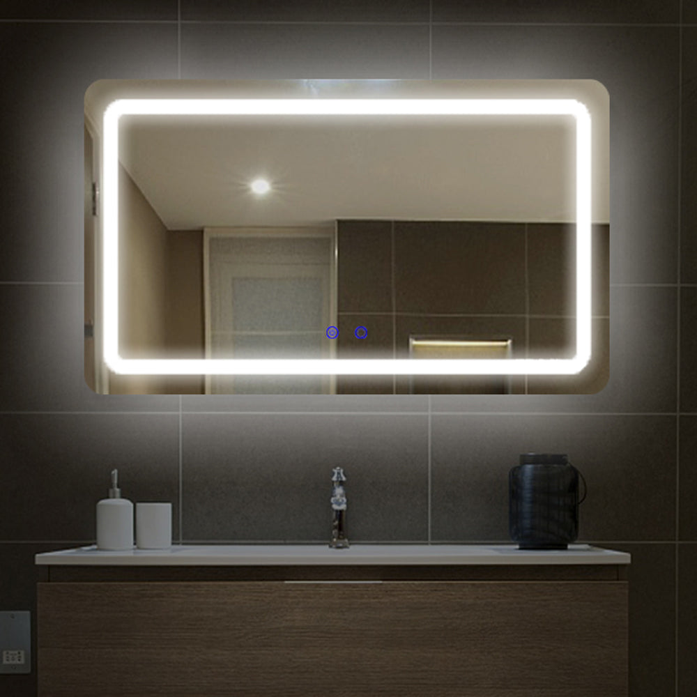 Anti-fog Rectangle LED Wall Mirror 6203-LED