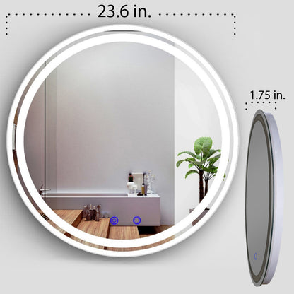 Round LED Wall Mirror 6204-LED