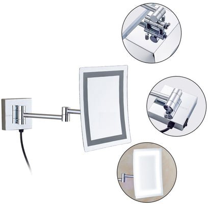 Plug in LED Wall Mirror-6207-LED7X