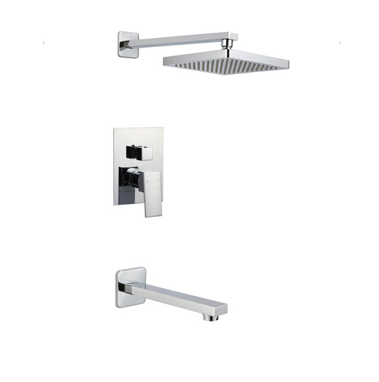 Shower Faucet with Rough in-Valve in Chrome-7613C