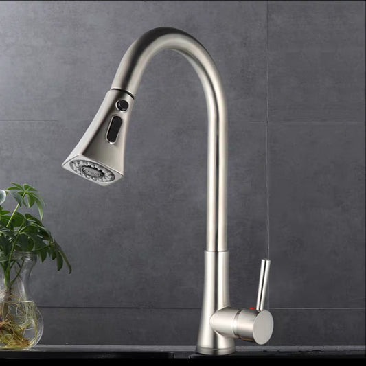 Pull Down Touch Kitchen Faucet in Brushed Nickel-K301BN