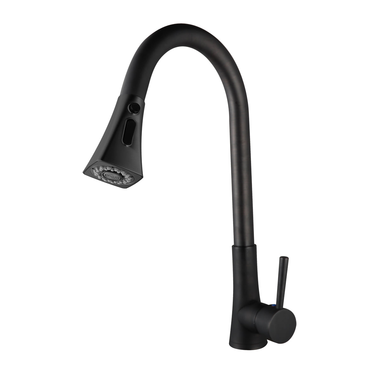 Pull Down Touch Kitchen Faucet in Black-K301BLK